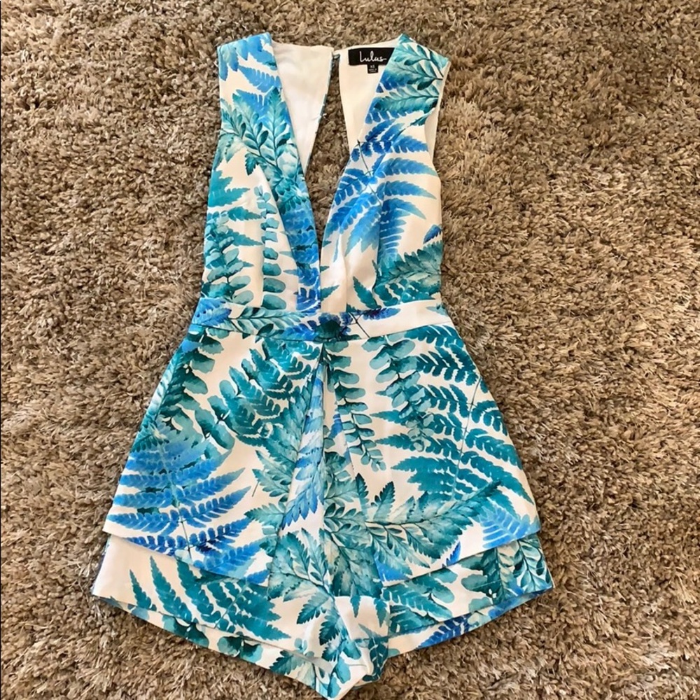 Lulu’s tropical romper